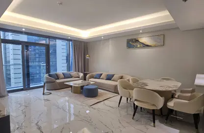 Apartment - 1 Bedroom - 2 Bathrooms for rent in Lusail Marina Heights - Marina District - Lusail