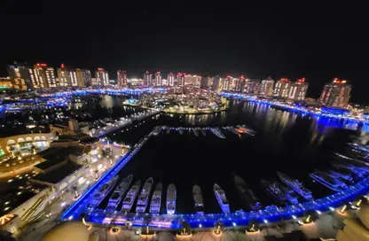 Apartment - 2 Bedrooms - 3 Bathrooms for sale in East Porto Drive - Porto Arabia - The Pearl Island - Doha