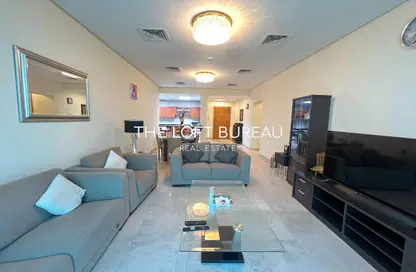 Apartment - 2 Bedrooms - 4 Bathrooms for rent in Zig Zag Tower A - Zig Zag Towers - West Bay - Doha