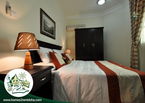شقة - 1 غرفة نوم - 1 حمام للكراء في طريق سلوى - العزيزية - الدوحة