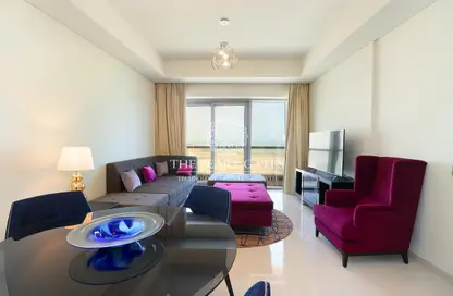 Living / Dining Room image for: Apartment - 2 Bedrooms - 2 Bathrooms for sale in Lusail City - Lusail, Image 1