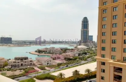 شقة - غرفة نوم - 2 حمامات للايجار في طريق بورتو الشرقي - بورتو أرابيا - جزيرة اللؤلؤة - الدوحة