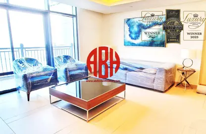 Apartment - 2 Bedrooms - 3 Bathrooms for rent in Abraj Bay - Abraj Quartiers - The Pearl Island - Doha