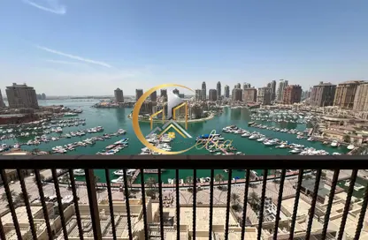 Apartment - 2 Bedrooms - 2 Bathrooms for rent in One Porto Arabia - Porto Arabia - The Pearl Island - Doha