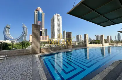 Apartment - 2 Bedrooms - 2 Bathrooms for rent in Lusail Residence - Marina District - Lusail