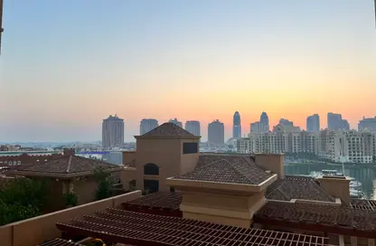 Apartment - 1 Bedroom - 2 Bathrooms for rent in West Porto Drive - Porto Arabia - The Pearl Island - Doha
