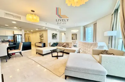 Apartment - 1 Bedroom - 2 Bathrooms for rent in Lusail Residence - Marina District - Lusail