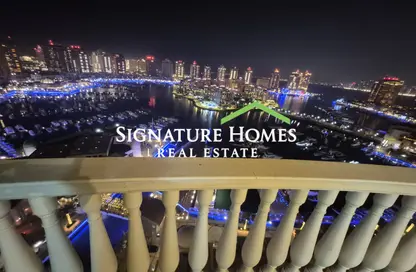Apartment - 3 Bedrooms - 4 Bathrooms for rent in West Porto Drive - Porto Arabia - The Pearl Island - Doha