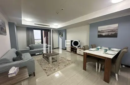 Apartment - 1 Bedroom - 2 Bathrooms for rent in East Porto Drive - Porto Arabia - The Pearl Island - Doha