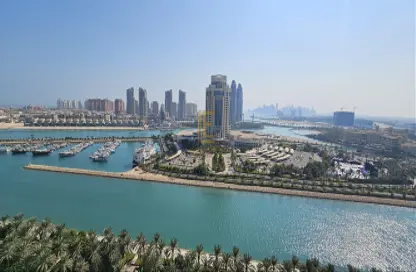 شقة - 2 غرف نوم - 4 حمامات للايجار في مرتفعات مارينا لوسيل - منطقة المارينا - الوسيل