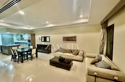 Apartment - 1 Bedroom - 2 Bathrooms for rent in East Porto Drive - Porto Arabia - The Pearl Island - Doha