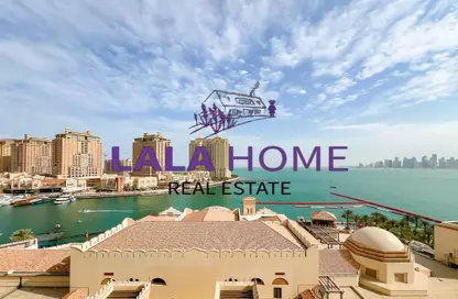 Apartment - 1 Bedroom - 2 Bathrooms for rent in Porto Arabia Townhouses - Porto Arabia - The Pearl Island - Doha