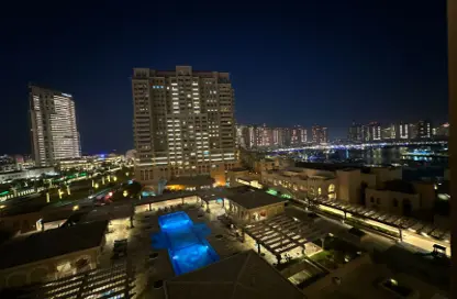 Apartment - 2 Bedrooms - 3 Bathrooms for rent in East Porto Drive - Porto Arabia - The Pearl Island - Doha