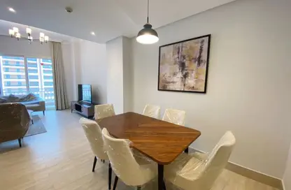 Apartment - 2 Bedrooms - 3 Bathrooms for rent in Lusail Marina Heights - Marina District - Lusail