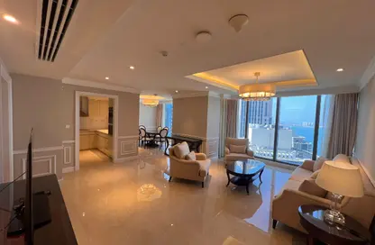 Apartment - 2 Bedrooms - 3 Bathrooms for rent in West Bay Tower - West Bay - West Bay - Doha