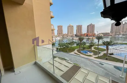 شقة - 2 غرف نوم - 3 حمامات للايجار في The St. Regis Marsa Arabia Island - Marsa Arabia - جزيرة اللؤلؤة - الدوحة