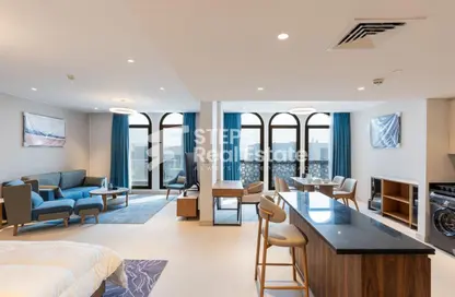 Apartment - Studio - 1 Bathroom for rent in La Plage South - La Plage - The Pearl Island - Doha