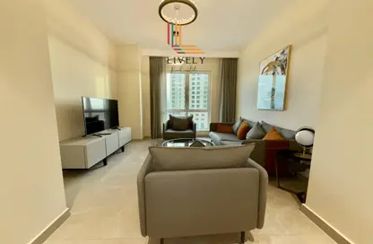 Apartment - 1 Bedroom - 2 Bathrooms for rent in Viva West - Viva Bahriyah - The Pearl Island - Doha