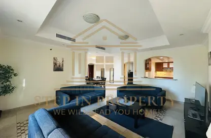 Apartment - 2 Bedrooms - 3 Bathrooms for rent in East Porto Drive - Porto Arabia - The Pearl Island - Doha