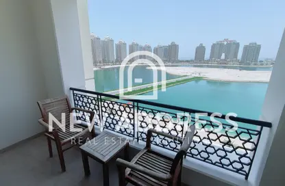 Apartment - 1 Bedroom - 1 Bathroom for rent in Viva Central - Viva Bahriyah - The Pearl Island - Doha