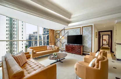 شقق فندقية - 3 غرف نوم - 3 حمامات للايجار في برج وست باي - الخليج الجنوبي - الخليج الغربي - الدوحة