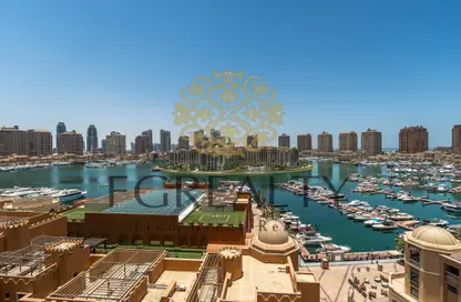 Apartment - 2 Bedrooms - 2 Bathrooms for rent in West Porto Drive - Porto Arabia - The Pearl Island - Doha