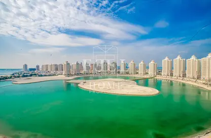 صورة لـ منظر مائي. شقة - 2 غرف نوم - 4 حمامات للبيع في فيفا بحرية - جزيرة اللؤلؤة - الدوحة ، صورة رقم 1
