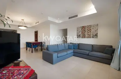 Apartment - 2 Bedrooms - 2 Bathrooms for rent in Porto Arabia Townhouses - Porto Arabia - The Pearl Island - Doha