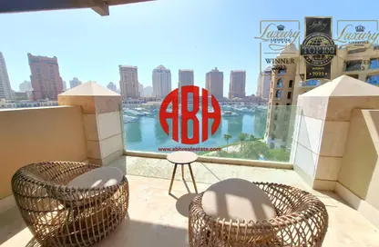 Apartment - 2 Bedrooms - 3 Bathrooms for rent in Marsa Arabia - The Pearl Island - Doha