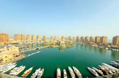 Apartment - 3 Bedrooms - 4 Bathrooms for rent in East Porto Drive - Porto Arabia - The Pearl Island - Doha