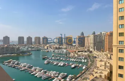 Apartment - 2 Bedrooms - 3 Bathrooms for sale in East Porto Drive - Porto Arabia - The Pearl Island - Doha