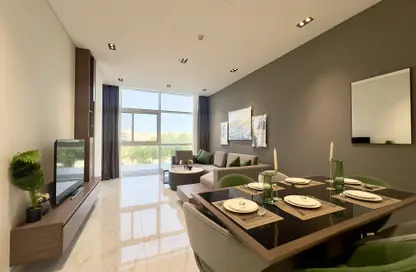 Apartment - 1 Bedroom - 2 Bathrooms for rent in Artan Residence Apartments Fox Hills 150 - Fox Hills - Lusail