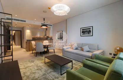 Apartment - 1 Bedroom - 2 Bathrooms for rent in Lusail Residence - Marina District - Lusail