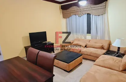 Living / Dining Room image for: Compound - 1 Bedroom - 1 Bathroom for rent in Al Ebb - Al Kheesa - Umm Salal Mohammed, Image 1