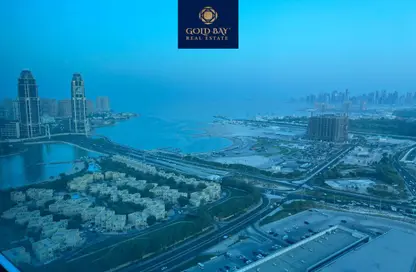 شقة - 2 غرف نوم - 2 حمامات للايجار في برج زجزاج  ب - أبراج زجزاج - الخليج الغربي - الدوحة