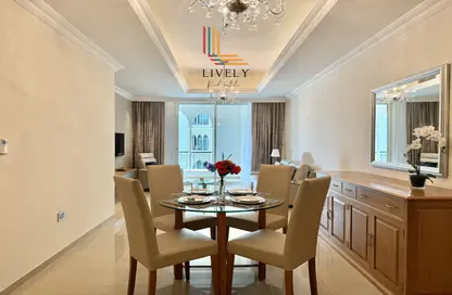 Apartment - 1 Bedroom - 2 Bathrooms for rent in Viva West - Viva Bahriyah - The Pearl Island - Doha