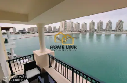Apartment - 1 Bedroom - 2 Bathrooms for rent in Viva West - Viva Bahriyah - The Pearl Island - Doha