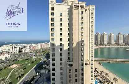 Apartment - 1 Bedroom - 2 Bathrooms for rent in Viva West - Viva Bahriyah - The Pearl Island - Doha