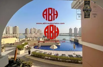 Apartment - 1 Bedroom - 2 Bathrooms for rent in Viva Central - Viva Bahriyah - The Pearl Island - Doha
