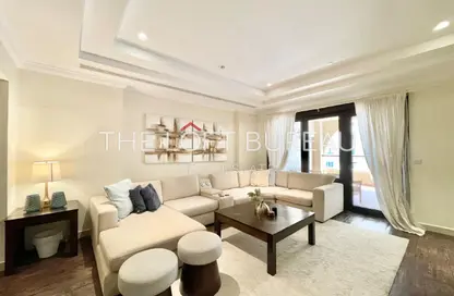 شقة - غرفة نوم - 2 حمامات للايجار في طريق بورتو الشرقي - بورتو أرابيا - جزيرة اللؤلؤة - الدوحة