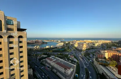 Apartment - 3 Bedrooms - 4 Bathrooms for rent in Porto Arabia Townhouses - Porto Arabia - The Pearl Island - Doha