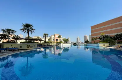Apartment - 3 Bedrooms - 4 Bathrooms for rent in Tower 29 - Viva Bahriyah - The Pearl Island - Doha