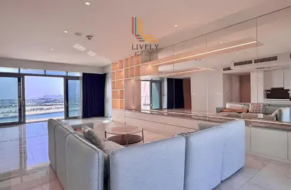 Apartment - 1 Bedroom - 2 Bathrooms for rent in Seef Lusail Tower 1 - Seef Lusail - Lusail City - Lusail