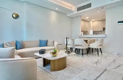 Apartment - 1 Bedroom - 2 Bathrooms for rent in Marina Tower 23 - Marina District - Lusail