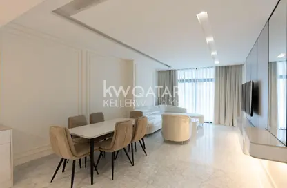 Apartment - 2 Bedrooms - 2 Bathrooms for rent in Lusail Residence - Marina District - Lusail