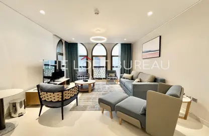 شقة - غرفة نوم - 2 حمامات للايجار في البلاج الأوسط - البلاج - جزيرة اللؤلؤة - الدوحة شقة - غرفة نوم - 2 حمامات للايجار في البلاج الأوسط - البلاج - جزيرة اللؤلؤة - الدوحة