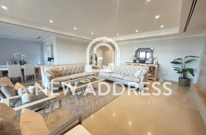 Apartment - 3 Bedrooms - 4 Bathrooms for rent in East Porto Drive - Porto Arabia - The Pearl Island - Doha