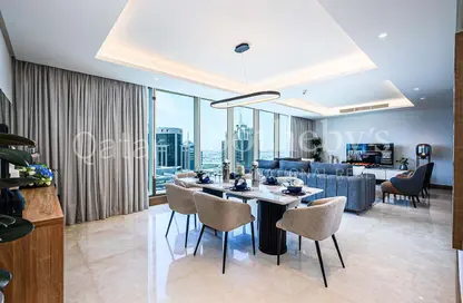 شقق فندقية - 4 غرف نوم - 4 حمامات للبيع في أجنحة وريزيدنس كمبينسكي - الخليج الغربي - الدوحة