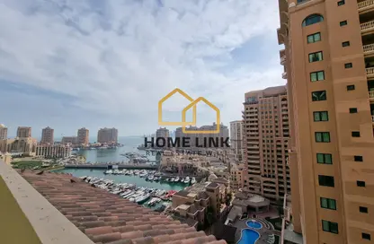 Apartment - 2 Bedrooms - 3 Bathrooms for rent in East Porto Drive - Porto Arabia - The Pearl Island - Doha Apartment - 2 Bedrooms - 3 Bathrooms for rent in East Porto Drive - Porto Arabia - The Pearl Island - Doha