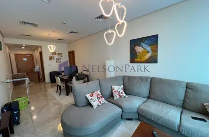 Apartment - 1 Bedroom - 2 Bathrooms for rent in Zig Zag Tower B - Zig Zag Towers - West Bay - Doha